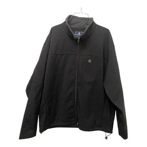 Champion Jacket Mens XL Black Full Zip Lined Outdoor Athletic Performance Winter
